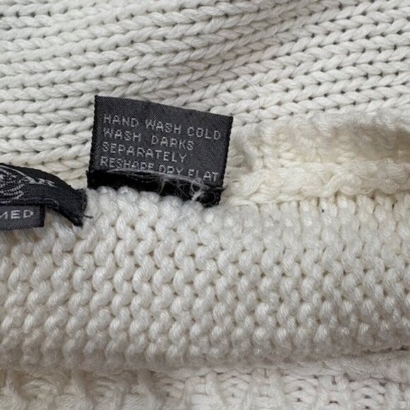 VINTAGE 1980s LQ Knitwear Hand Loomed Vibrant Sweater – Size Large - Picture 9 of 9